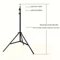 PocketCinema Adjustable Projector Tripod Stand – 360° Swivel