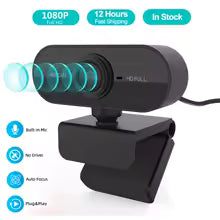 PocketCinema Full HD 1080p Mini USB Webcam (2MP)