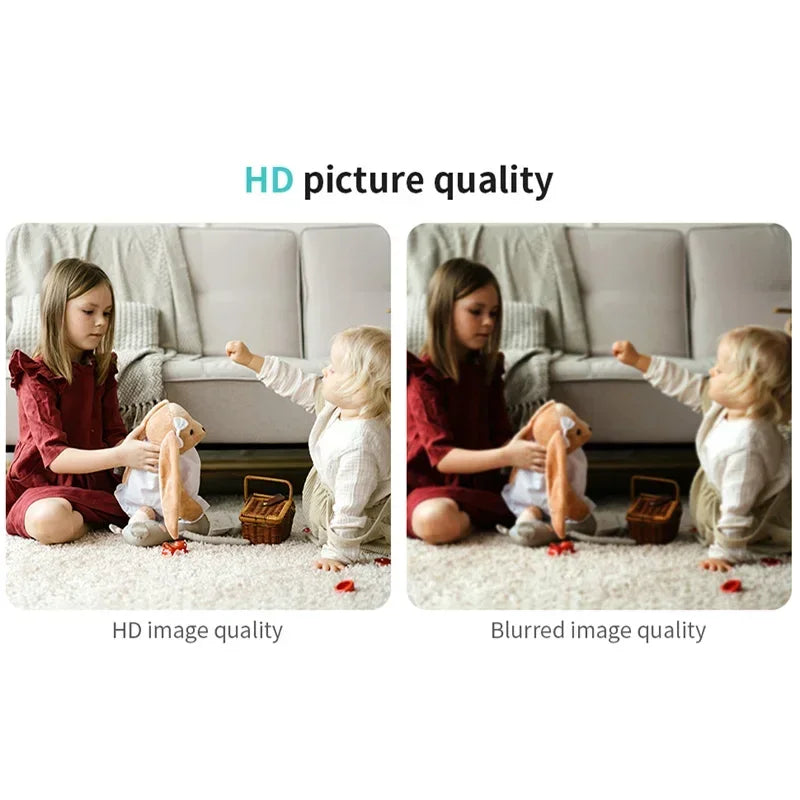 Mini 4K WiFi Security Camera – Remote Monitoring (2025)