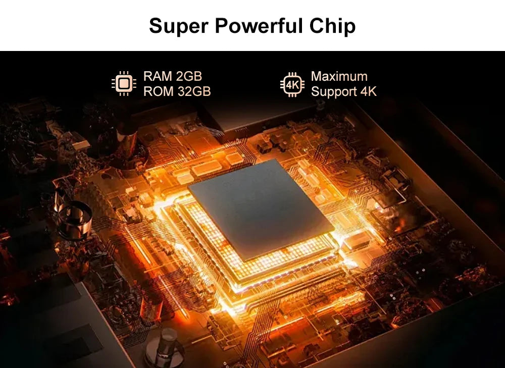 Touyinger L9W 4K Mini Projector (Android) | Full HD Home Theater + Bluetooth