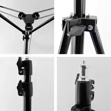 PocketCinema Adjustable Projector Tripod Stand – 360° Swivel